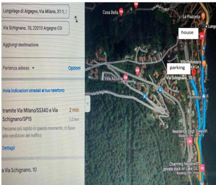 Una Finestra Sul Lago Argegno Bagian luar foto